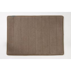 ALFOMBRA BA&Ntilde;O BEIGE MICROFIBRA