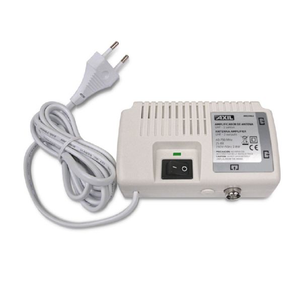 Amplificador de se&ntilde;al de antena TV 2 salidas con filtro 4G-L