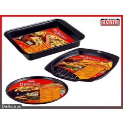 BANDEJA PIZZA C/AGUJEROS 36cm