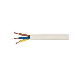 CABLE ELECT.MANGUERA BL.2X0,75 100M