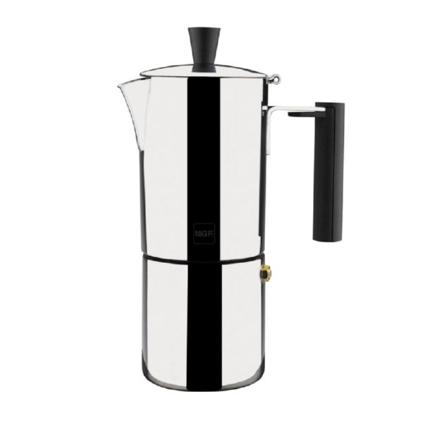 CAFETERA A. INOX. 10 TZ. CAPRI MAGE