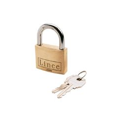 CANDADO LATON 40MM A.NORMAL LINCE