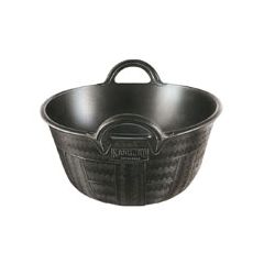 CAPAZO GOMA NEGRA CONSTR.18L.