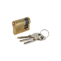 CILINDRO SERRETA LC 30X30MM. LATON.