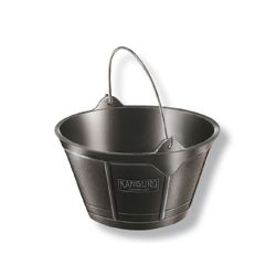 CUBO ITALIANO GOMA NEGR.ASA MET.10L