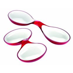 ENTREMESERO VINTAGE ROJO/BLANCO GUZZINI