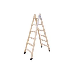 ESCALERA MADERA 8 PELDAÑOS, CON TAC