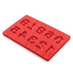 MOLDE NUMEROS PIRULETA +12