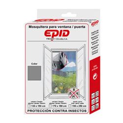 Mosquitera velcro Negro 170x180cm