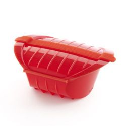 OLLA SILICONA LEKUE ROJA OGYA