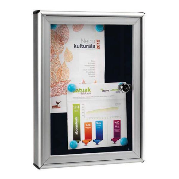 Panel para anuncios. 260x40xh350 mm.