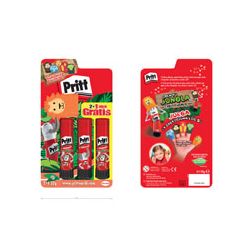 Pegamento barra PRITT 22g 2ud+1 