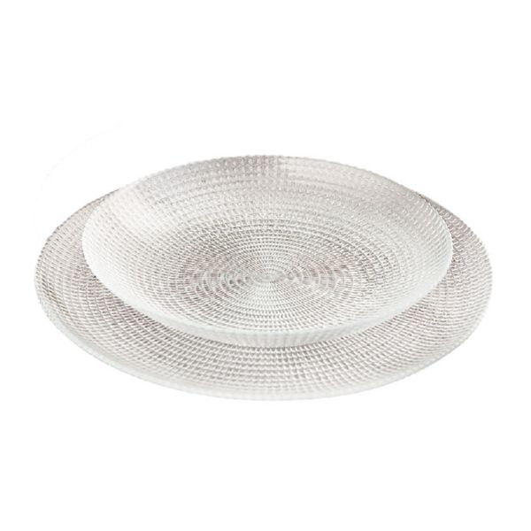 Plato hondo cristal Generation. 22 cm.