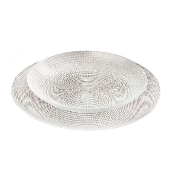 Plato llano cristal Generation. 27 cm.