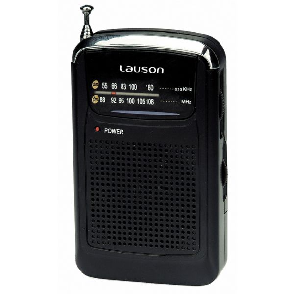 Radio anal&oacute;gica de bolsillo AM/FM
