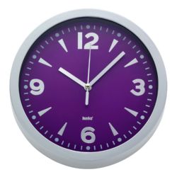 RELOJ PARED LILA 20cm ATHEN 