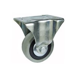 RUEDA GOMA GRIS CAPITOL FIJA.60