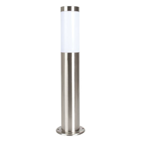 SOBREMURO EXTERIOR SATURNO INOX. E27 20W