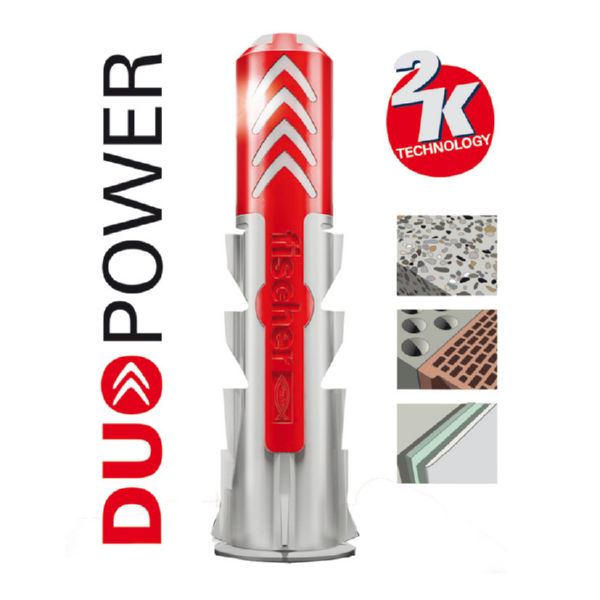 Taco Duopower 8X40 Caja 50 Ud.