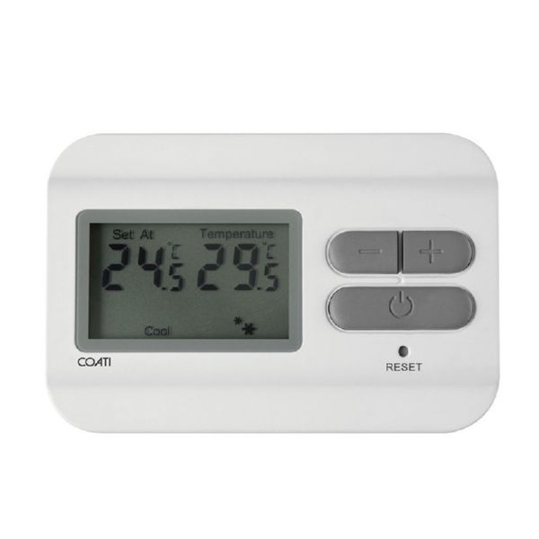 Termostato digital conexi&oacute;n a 2 hilos, f&aacute;cil manejo