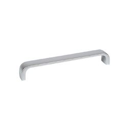 TIRADOR ZAMAK . CROMO MATE. 168 MM.