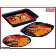 BANDEJA PIZZA C/AGUJEROS 36cm
