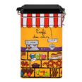 CAJA METAL CAFE MARKET