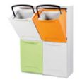 CUBO RECICLAR INDIVIDUAL BLANCO