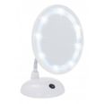 Espejo pie Blanco c/led WENKO